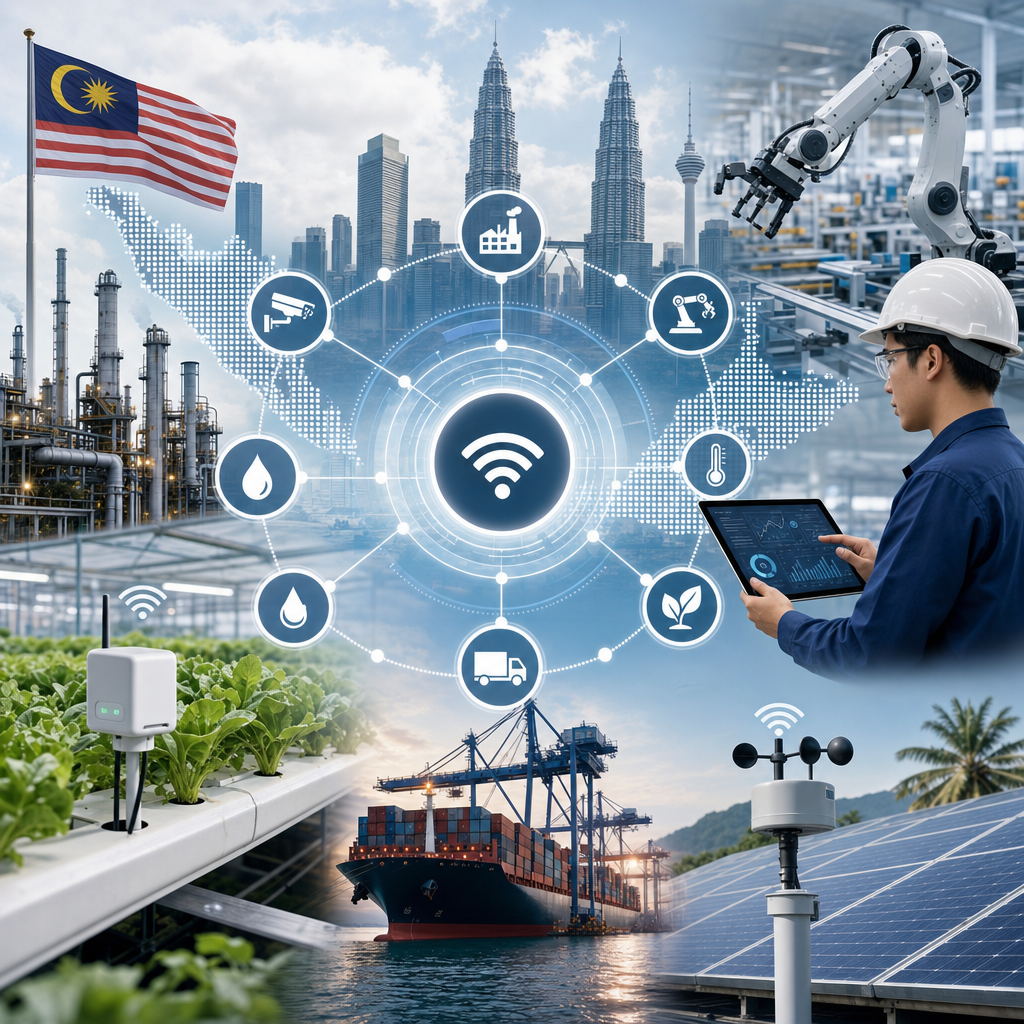 Internet of Things (Internet Benda) dalam Industri Tempatan: Aplikasi dan Potensi