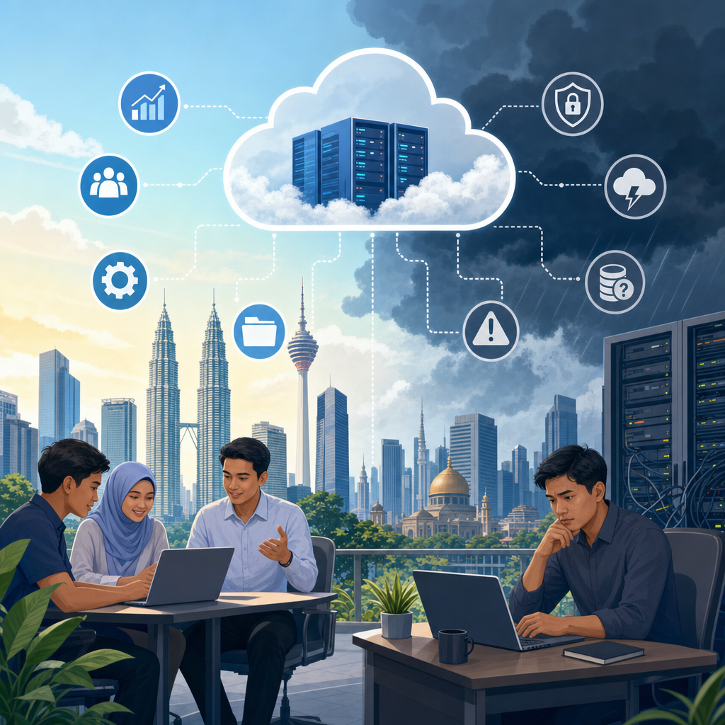 Komputasi Awan untuk Organisasi Malaysia: Faedah dan Cabaran